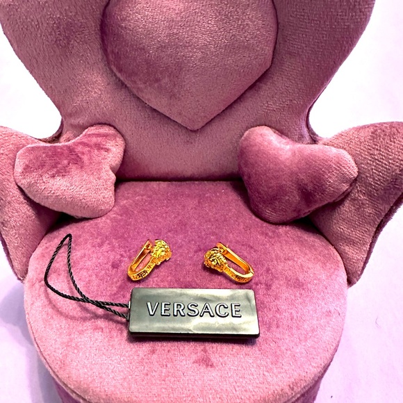 Versace Jewelry - NWT Gold Versace Earrings
